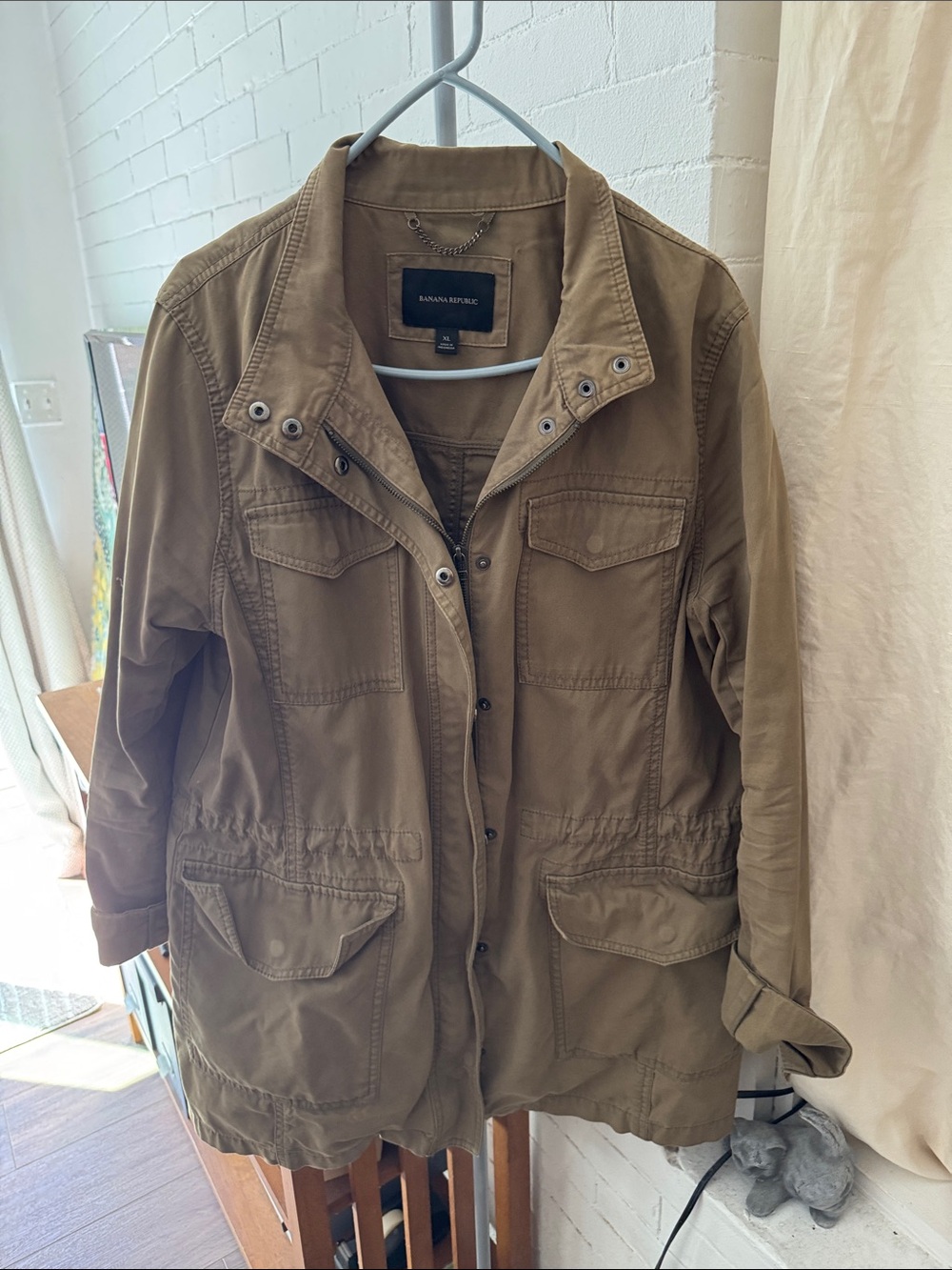 Banana Republic Olive Green Utility Jacket